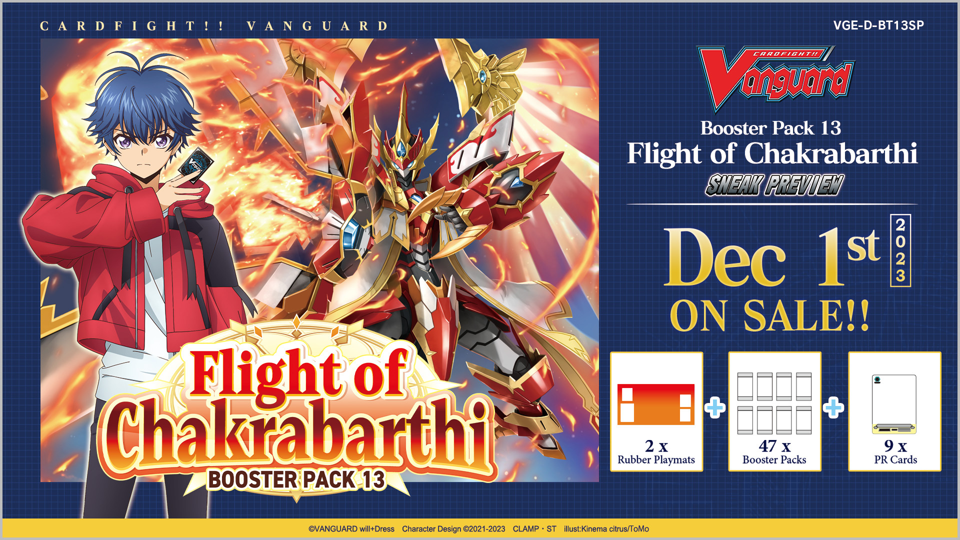 Cardfight!! Vanguard Booster Pack 13: Flight of Chakrabarthi