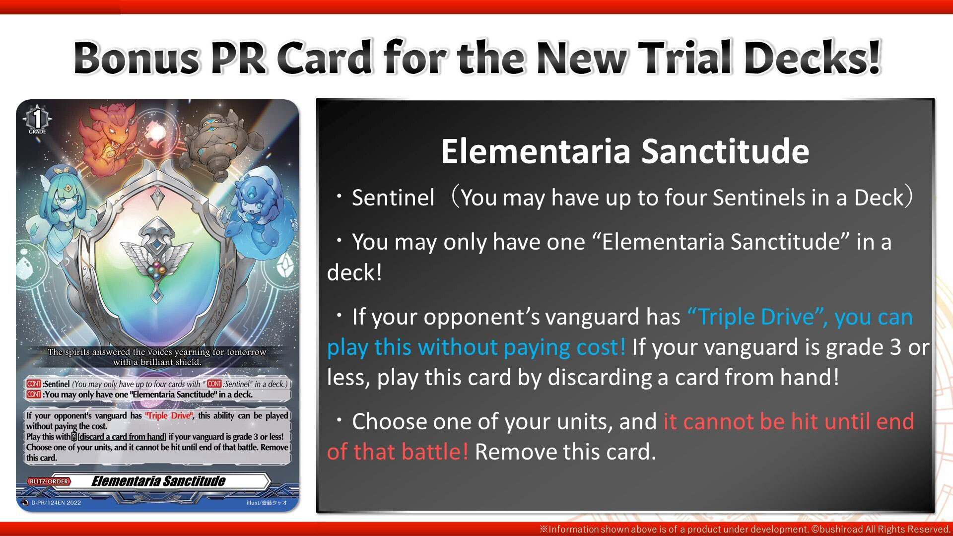 Trial Decks 01-03 PR card