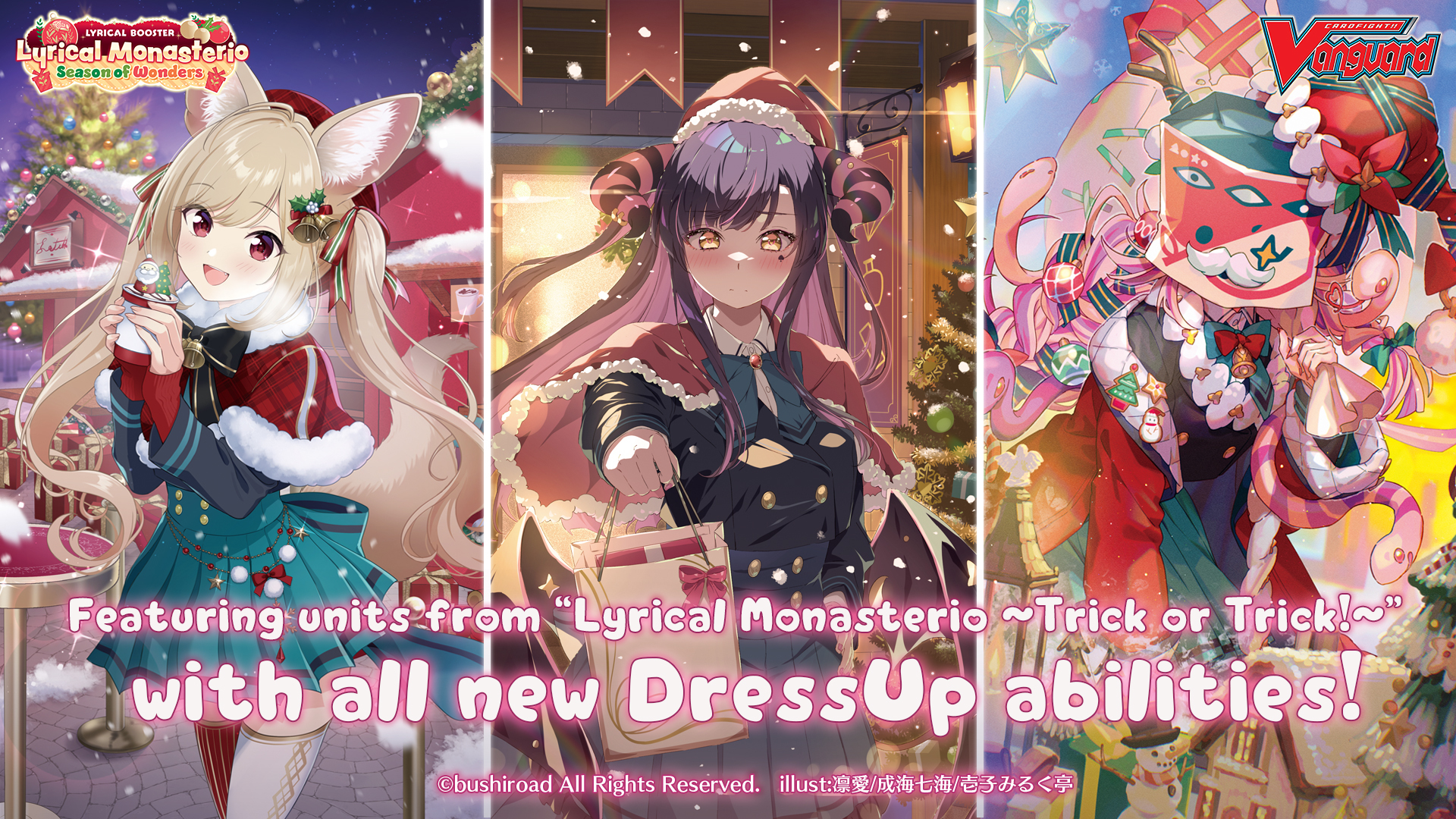 Fenelle, Charmout and Siana return with new DressUp abilities!