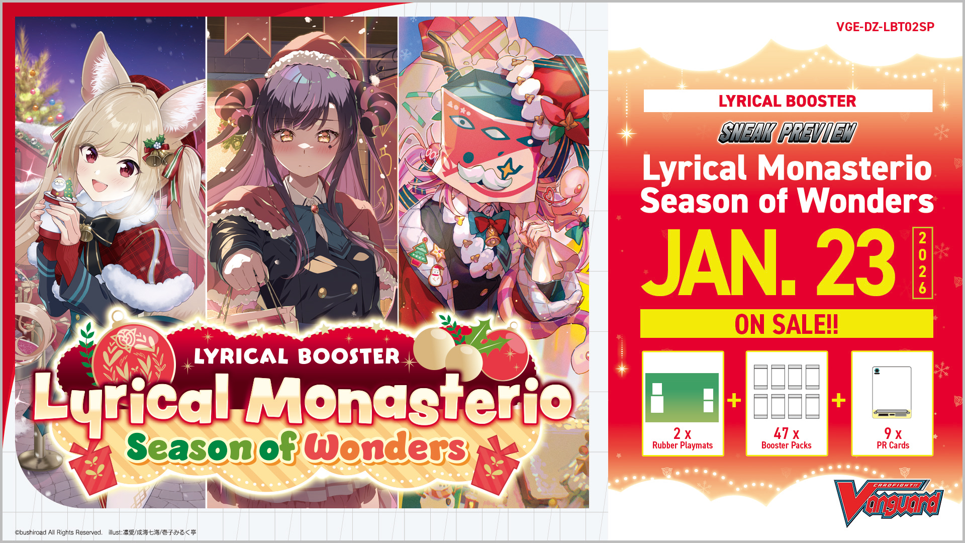 Cardfight!! Vanguard Lyrical Booster 02: Lyrical Monasterio Season of Wonders