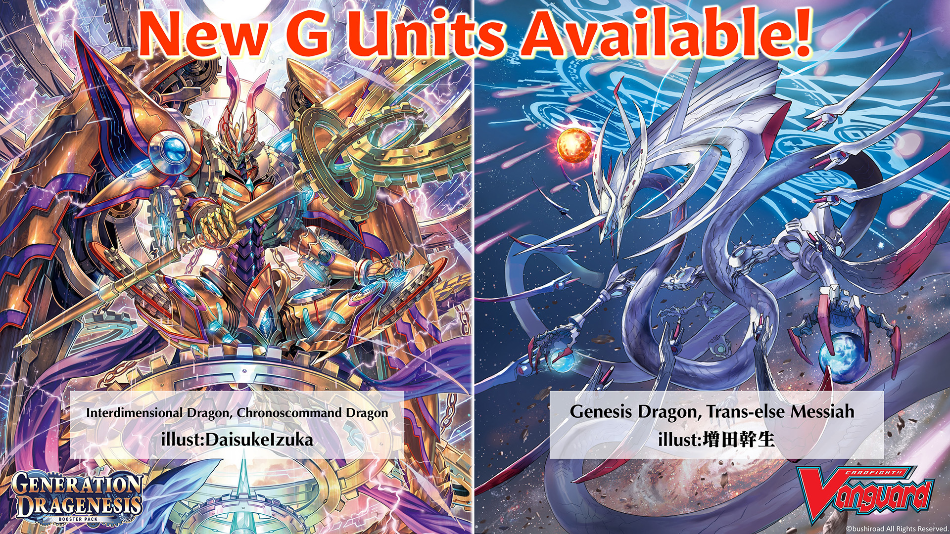 Chronoscommand Dragon & Trans-else Messiah returns to Cardfight!! Vanguard!