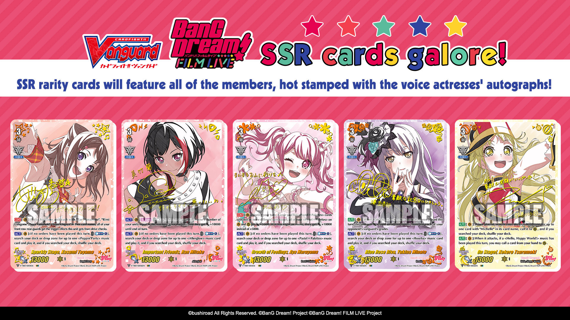 BanG Dream! FILM LIVE 7-Card Pack