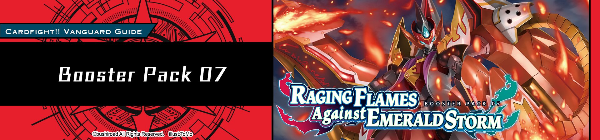  Cardfight!! Vanguard Booster Pack 07: Raging Flames Against Emerald Storm